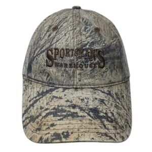 Sportsman's Warehouse Baseball Cap Brown One Size Camo Strapback Hunting Hat